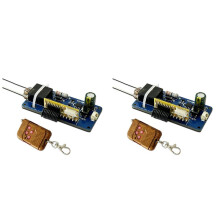 2X DC3.7V 433M Telecomando ARC Accenditore Generatore Ad Alta Tensione Alimentatore Scheda di Controllo Remoto con Indicatore LED