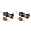 2X DC3.7V 433M Remote Control ARC Igniter High Voltage Generator Drive Power Supply Remote Control Board 1