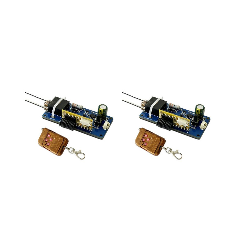 2X Dc3.7v 433M Remote Control Arc Igniter High Voltage Generator Drive Power Supply Remote Control Board 6032765444748