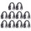 10X US Plug 1.8M Power Cord /Off Button  AC110V 3A AC250V 6A Black 1