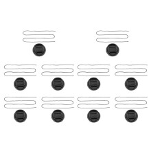 10X Universale 49mm Centro Pinch Front Lens Cap per Fotocamera DSLR