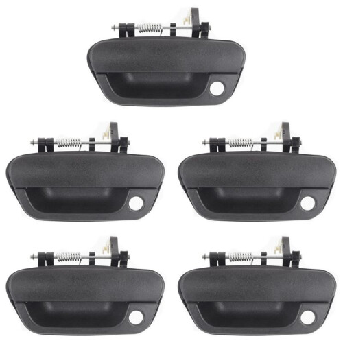 5X Left Front Exterior Door Handle Set 2013-2015 for  Spark Outer Black 95987921