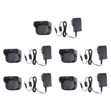 5X BC-193 Liion Battery Fast Dock Charger for BP-265 BP263 Radio IC-V80 V80E T70A T70E US Plug
