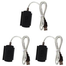 3X New USB 2.0 to IDE S-ATA/2.5/3.5 Adapter Cable (Adapter Cable)