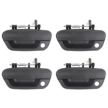 4X Ensemble de Poignées de Porte Extérieure Avant Gauche 2013-2015 pour Spark Extérieur Noir 95987921
