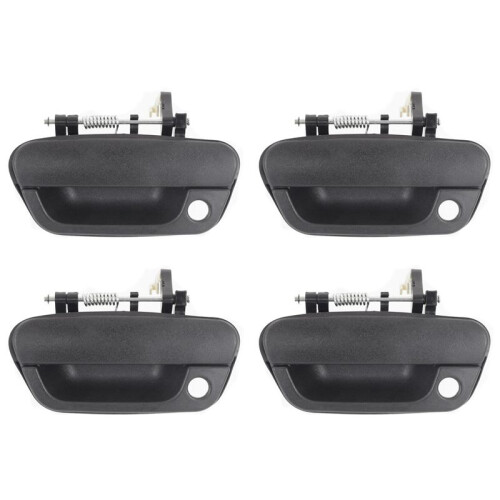 4X Left Front Exterior Door Handle Set 2013-2015 for  Spark Outer Black 95987921