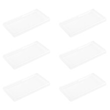 6X TPU Rubber Skin Case Compatible with 7th Generation, Frost Clear White