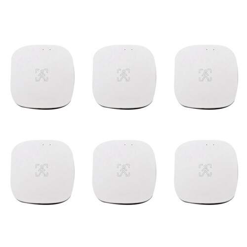 6X Tuya ZigBee MmWave Human Presence Sensor with Luminance MicroWave  Detection PIR Motion Sensor Wall Mount