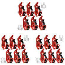 18X Schaufelhalter für Auto-Dachträger, Axt-Halter-Set, Dachträger, Autozubehör für LKW, Boot, Militärausrüstung und Werkzeuge