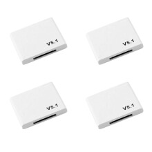 4X 30 Pin 5.1 Audio Receiver A2DP Music Wireless Adapter for 30Pin Jack Analog Speaker White