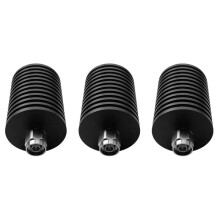 3X 100W Dummy Load N Male Connector - 3GHz 50 Ohm RF Coaxial Termination