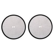 2X Cobertura de Ralo de Chuveiro, Protetor de Dreno de Piso Fácil de Limpar, Filtro de Armadilha de Cabelo para Banheira, Pia, Piso Plano