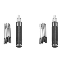 2X 8 in One Screwdrivers Set Hex Socket RC Tools Kit for RC Car Truck Crawler Helicopter Drone Boat