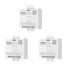3X Controlador LED Wifi 12 en 1 SP530E PWM SPI Atenuador de Píxeles para Tiras LED RGB RGBW WS2812B WS2811 con Control por Voz