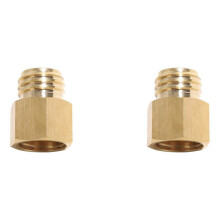 2X Soda-CO2-Gaskonverter-Adapter für Tr21-4 Buchse auf Tr21-3 Außengewinde Quooker Tank Ausgang Kupfer
