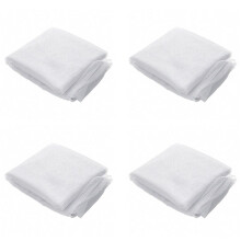8Pcs Outdoor Curtain for Patio Detachable for Easy Hanging Waterproof Gauze Curtain for Porch Garden Gazebo(1.9X1.5M)
