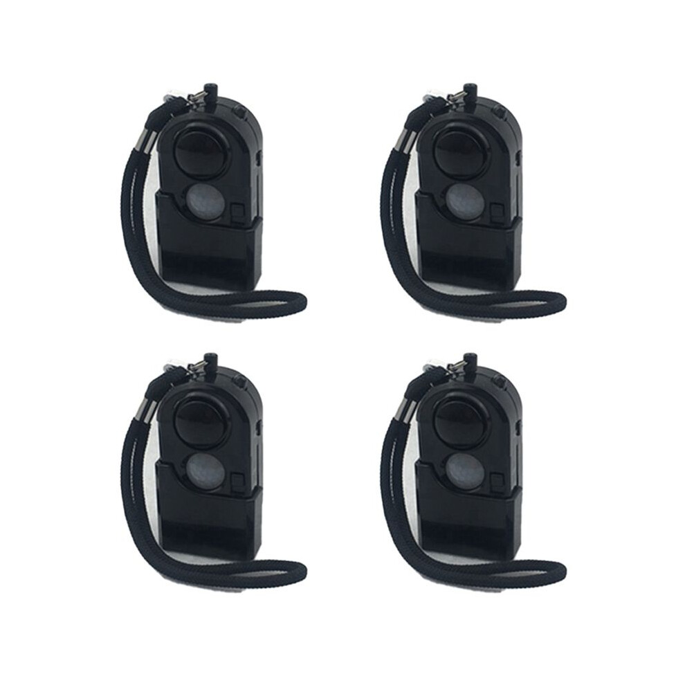 4X Camping Travel Portable Pir Infrared Motion Sensor Detector Alarm 120Db Wireless Home Security Anti-Theft 6034060629738