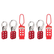 4X Jeu de Moraillons de Verrouillage - Moraillon de Verrouillage Loto Hasp Porte-Cadenas Camlock Hasp Verrouillage de Sécurité