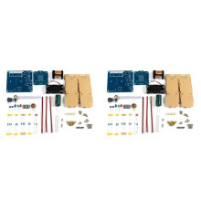 2X Elektromagnetische Kanone DIY-Kit Langstreckenprojektil Hochspannungsspule Boost-Leiterplattenproduktion B