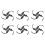 24 Pcs Quick Release Camera Strap QD Loops Connector Adapter Camera Quick Release Clip for Digital Cameras, Binoculars 1