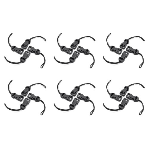 24 Pcs Quick Release Camera Strap QD Loops Connector Adapter Camera Quick Release Clip for Digital Cameras, Binoculars