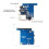 3X for Orange Pi Zero/ R1/Zero / 2 Development Board Special Adapter Board 13Pin Function Expansion Board Module 5