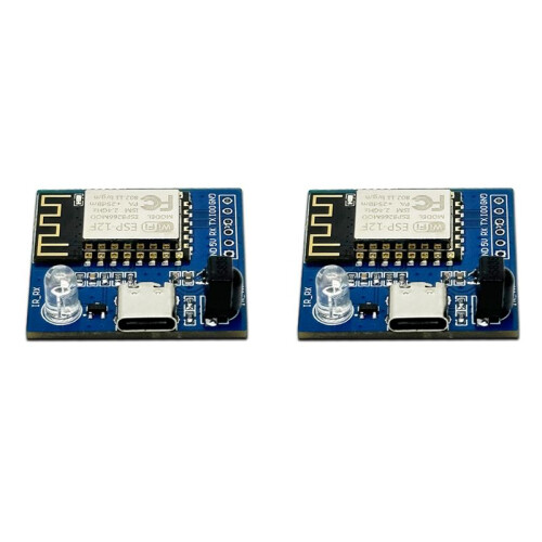 2X ESP8266 Infrared Transmitting and Receiving for  Command WiFi Transparent Transmission Module