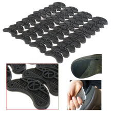 160 Pièces 80 Paires de Talons En Caoutchouc épargnants Plaques D'Orteils Robinets Bricolage Réparation de Chaussures Tampons Taille: 56X24X3.1 mm
