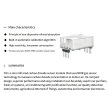 2X MH-Z19 MH-Z19C IR Infrared CO2 Sensor Module Carbon Dioxide Gas Sensor NDIR Accessories