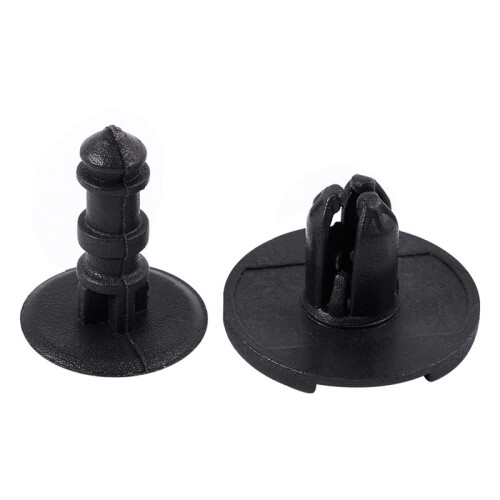 80 Pcs  Lock Push Screw Pin Clips