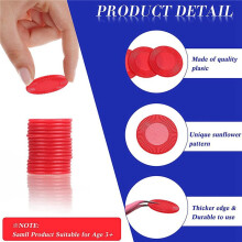2000 Sztuk Plastikowe żetony do Pokera żetony do Gry 4 Kolory Karta Licznika do Gry w Gry Liczenie Kart do Gry w Bingo, 4