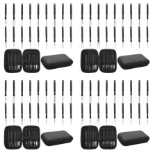 Terminal Removal Tool Kit, 72PC Pin Extractor Tool Set Depinning Tool, Auto Electrical Wire Connector Pin Release Tool