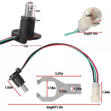 2X 873531 22314183 Potentiometer Trim & Tilt Sender Sensor Kit for Penta 290 SternDrives AD/DP/SX/EF/By/LK/KAD