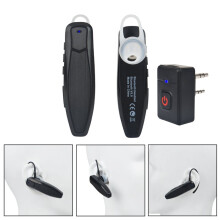 5X Walkie Talkie Wireless PTT Headset Earpiece Hands-Free K Plug for Microphone Headset Adapter