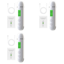 3X Skin Water Cheek Elastic Skin Age Test Meter Face Skin Moisture&Oil Content Skin Analyzer Fluorescent Agent Detector