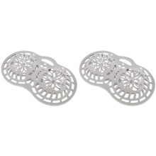 2X Silicone Bra Washing Bags Mesh Delicate Laundry Bags for Wired and Wireless Bra Bags for Laundry A-36 Cups