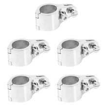 5st 25 mm Passande BåT Bimini Topp GåNgjäRnsföRsedda KäFtar Glidande HåRdvara 316 Rostfritt StåL med 10 Skruvar Enkel Installation