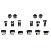 16 StüCk Router Spannzange Set SpannköPfe Adapter für Bohrer Gravur Trimmen Schnitzmaschine Elektrischer FräSer FräSer
