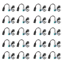 20X Car 5.0 Aux Cable Microphone Handsfree Mobile Phone Free Calling Adapter for 2005-2011