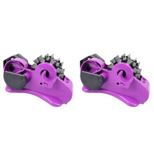 2X Semi- Automatic Desk Tape Dispenser Semi Automatic Cutting Tape Off Manual for Washi Transparent Tapes