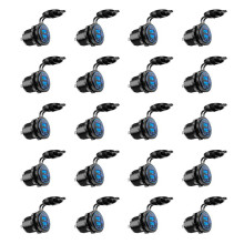 20X Quick Charge 3.0 Dual USB Car Charger 12V 36W USB Fast Charger with for Boat Motorcycle Truck Cart
