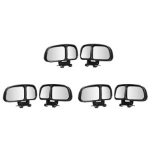 6Pcs Universal Car Adjustable Expand Wide Angle Blind Spot Rear View Mirrors