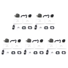 5X Carburetor Intake Manifold Fuel Air Filter Hose Gasket for MS180 MS170 018 017 MS 180 170 Chainsaw Part