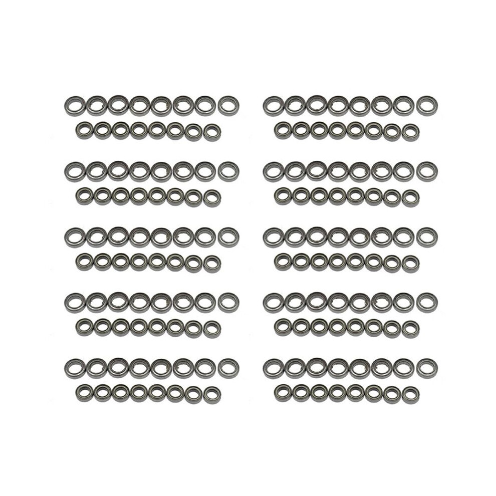 For Mn86s Mn86 Mn86ks Mn86k Mn G500 160Pcs Steel Bearing 9X5x3 11X7x3 Upgrade Accessories 1/12 Rc Car Spare Parts 6033193019607