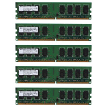 5X 2GB Desktop DDR2 RAM-Minne 800MHz 2RX8 DIMM PC2-6400U HöG Prestanda för för -Moderkort