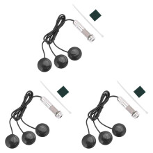 3X Registro de Guitarra 3X Transductor PiezoeléCtrico para Instrumentos de Guitarra AcúStica Ukelele Mandolina