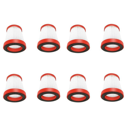8Pcs Filter for  VC01 Handheld Vacuum Cleaner Accessories Replacement Filter Portable Dust Collector