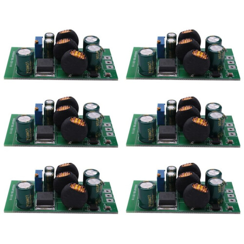 6X 20W + - 5V-24V Positif NéGatif Double Sortie Alimentation   Step- Boost-Buck Module de Conversion (Pas de Terminal)
