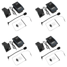 4X 5 Bands Akoestische Gitaar Pickup EQ Voorversterker LCD-Tuner Equalizer met Microfoon LC-5