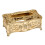 3X Gold Acryl Tissue Box Hotel Restaurant Serviettenhalter Haushalts Tissue Box 2